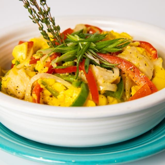 Side Ackee & Saltfish.