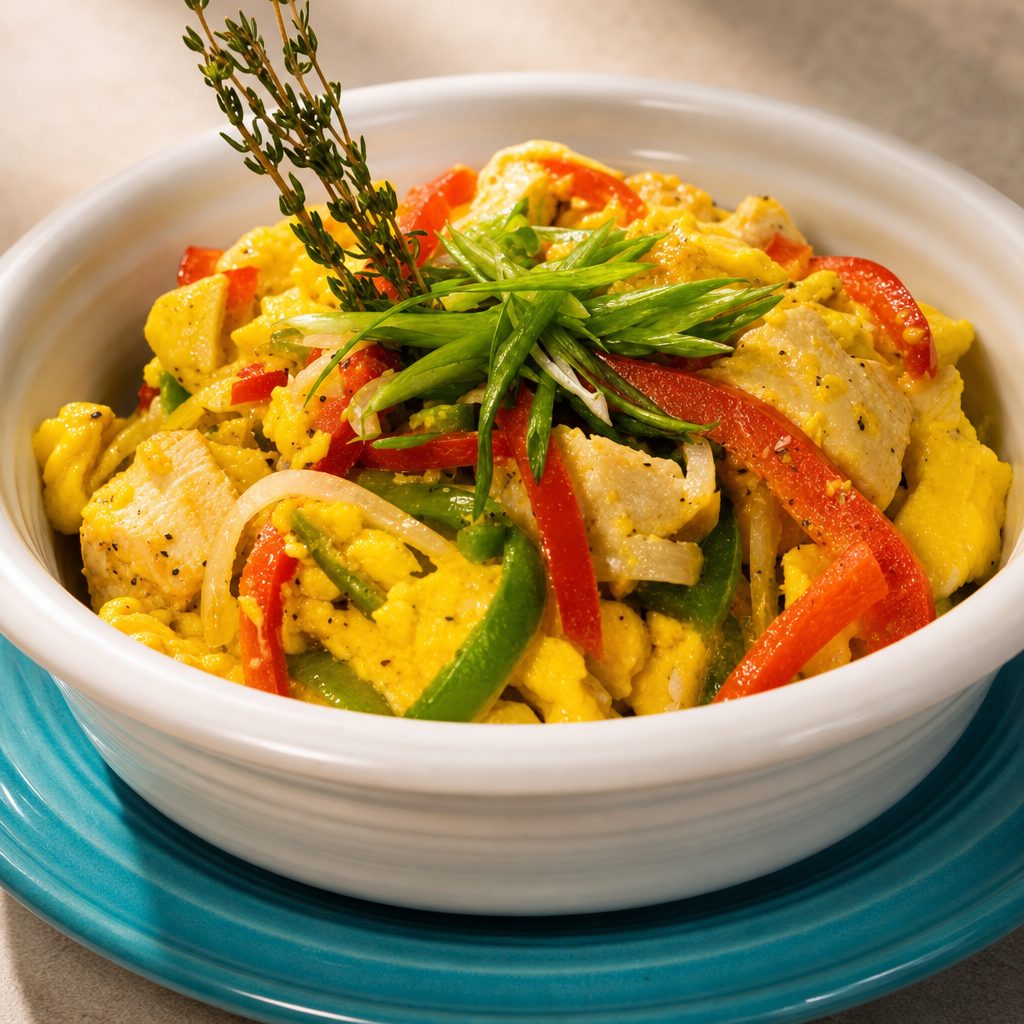 Side Ackee & Saltfish.