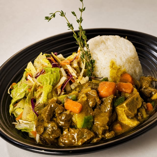 Curry Goat.