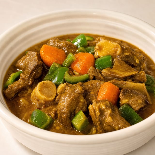 Side Curry Goat.